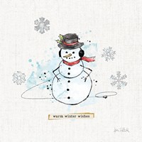 Thoughtfully Frozen V Fine Art Print