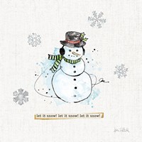 Thoughtfully Frozen III Fine Art Print