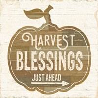 Harvest Blessings Just Ahead Fine Art Print