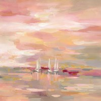 Crimson Waves Fine Art Print