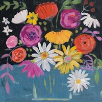 Folk Floral II Fine Art Print