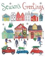 Holiday Festivities I Framed Print