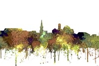 Alexandria Virginia Skyline - Safari Buff Fine Art Print