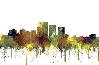 Louisville Kentucky Skyline - Safari Buff Fine Art Print