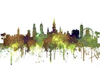 New Orleans Louisiana Skyline - Safari Buff Fine Art Print