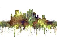 Pittsburgh Pennsylvania 2 - Safari Buff Fine Art Print