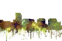 Rosslyn Virginia Skyline - Safari Buff Fine Art Print