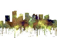 Scottsdale Arizona Skyline - Safari Buff Fine Art Print