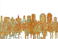 Halifax NSSkyline - Rust Fine Art Print