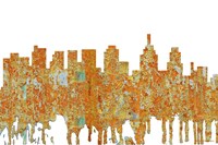 Philadelphia Skyline - Rust Fine Art Print