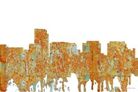 Rosslyn Virginia Skyline - Rust Fine Art Print