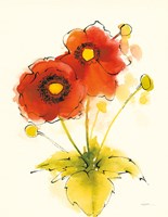 Flores Rojas I Fine Art Print