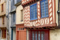 Historic Houses Of Vitre Fine Art Print
