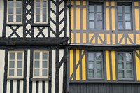 Timber Framed Houses Fine Art Print