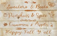 Happy Fall Fine Art Print