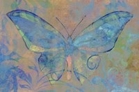 Turquoise Butterfly Fine Art Print