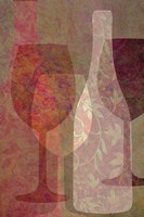 Art of Wine - Rhone Valley Framed Print