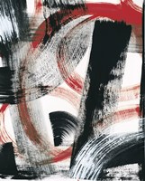 LPs in 33 II Red v2 Fine Art Print