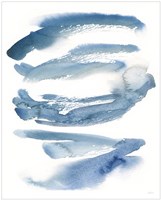 Indigo Waves Crop Fine Art Print