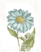 Bloemen Boek II on White Fine Art Print