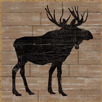 Lake Lodge I Brown no Words Fine Art Print