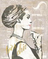 Fashion Week Paris Screenprint III Fine Art Print