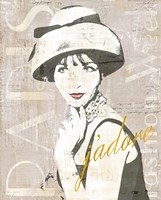 Fashion Week Paris Screenprint I Fine Art Print