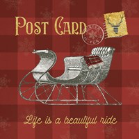 Winter Reindeer VII Framed Print