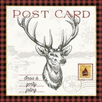 Winter Reindeer II Fine Art Print