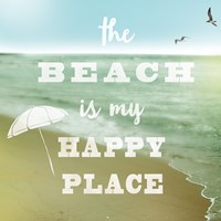 Happy Beach Fine Art Print