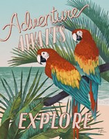 Welcome to Paradise V Framed Print