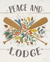 Peace and Lodge IV v2 Fine Art Print