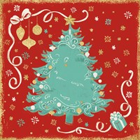 Trimming the Tree IV no Words Fine Art Print