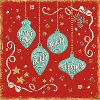 Trimming the Tree V Framed Print