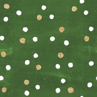 Santas List Pattern IV Fine Art Print