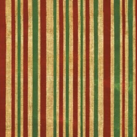 Santas List Pattern I Fine Art Print