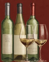 Bistro Paris White Wine Fine Art Print