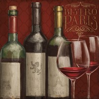 Bistro Paris III Fine Art Print