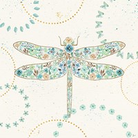 Flutterby Blooms II Fine Art Print