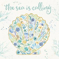 Seaside Blossoms I Framed Print