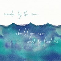 Soft Waves I Framed Print