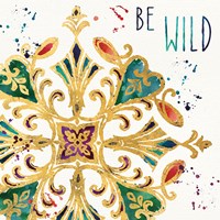 Little Jewels Words II Framed Print