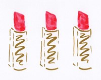 Lipstick Trio Fine Art Print