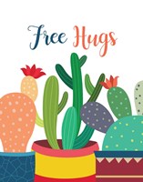 Free Hugs Framed Print