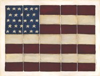 Tiled Flag Fine Art Print