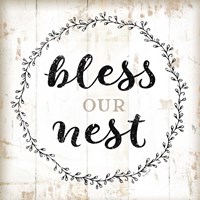 Bless Our Nest Fine Art Print