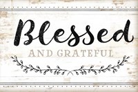 Blessed and Grateful Fine Art Print