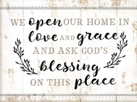 We Open Our Homes Fine Art Print