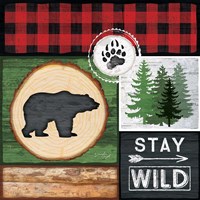 Stay Wild Framed Print