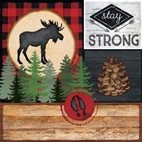 Stay Strong Framed Print